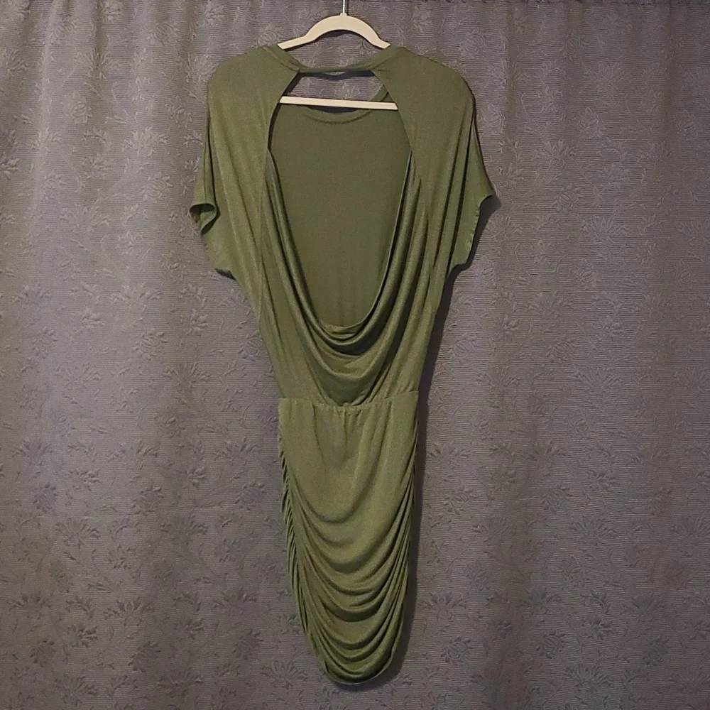 Lulu's Open Back Side Rouched Dress - Picture 3 of 5